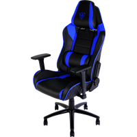 Blue Gaming Chair Dxracer Black HQ Image Free PNG
