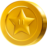 Mario Symbol Super Yellow Bros Free Frame