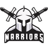 Golden Warriors State Black Logo White