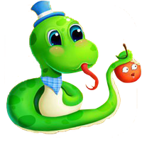 Green Toy Eating Snake Slitherio HQ Image Free PNG