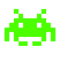 Angle Arcade Space Game Invaders Video Grass