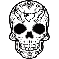 Cuisine Arts Mexican Skull Calavera Head Visual