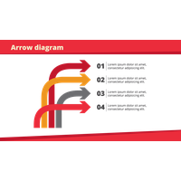 Website Graphic Template Chart Design Arrow