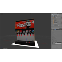 Sims Vending Brand Fizzy Machine Cocacola Drinks
