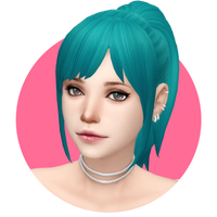 Sims Hair Hairstyle Wig Free Download Image