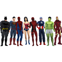 Sims Batman Superhero Fictional Character Free Download Image