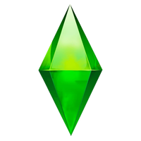 Sims Triangle Green Social Download HQ PNG