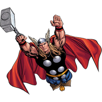 Hero God Thor Of Thunder Fiction Odin