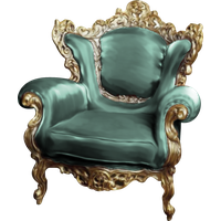 Koltuk Antique Chair Seat PNG Image High Quality