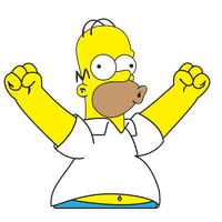Homer Angle Bart Area Marge Simpson