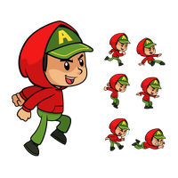 Sprite Character Fictional 2D Computer Hoodie Graphics