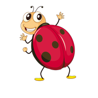 Butterfly Ladybird Insect Fruit Cartoon HD Image Free PNG