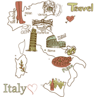 Art Travel Shutterstock Italy Flower PNG Image High Quality