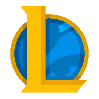 Blue League Legends Icons Of Symbol Garena