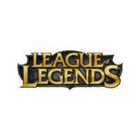 League Legends Text Yellow Game Of Logo