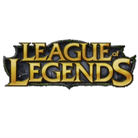 League Legends Text Game Of Logo