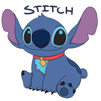 Blue Carnivoran Lilo Stitch Dog PNG Download Free