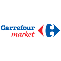 Blue Logo Brand Carrefour Text PNG Image High Quality
