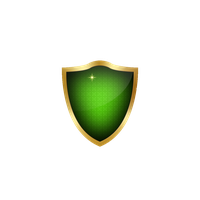 Logo Brand Green Shield Yellow Free Photo PNG