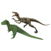 Velociraptor Tyrannosaurus Fauna Dinosaur Free HQ Image