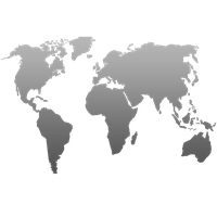 World Globe Font Map Free Transparent Image HQ
