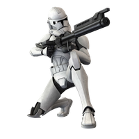 Weapon Star Clone Wars Figurine The Trooper
