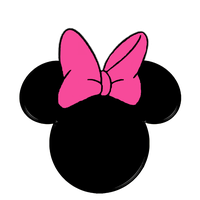 Mickey Pink Mouse Minnie Butterfly HD Image Free PNG