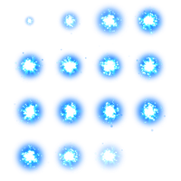 Blue Animation Portal Sprite Point Free PNG HQ