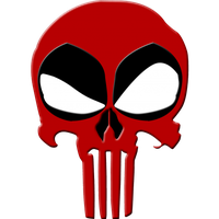 Symbol Punisher Deadpool Tshirt Skull Free HQ Image