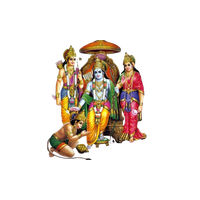 Krishna Art Profession Rama Sita Download HD PNG