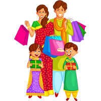 Diwali Toddler Clothing Family Happy HD Image Free PNG