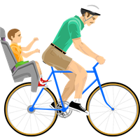 Roblox Bicycle Father Wheels Racing Happy