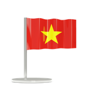 Vietnam Flag Png Clipart