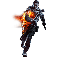 Action Battlefield Figure Mercenary Download HD PNG