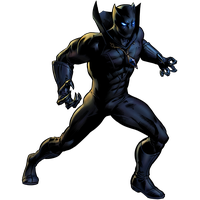 Superhero Panther Character Fictional Book Black Comic