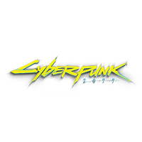 Text Yellow Game Cyberpunk Logo Download HQ PNG