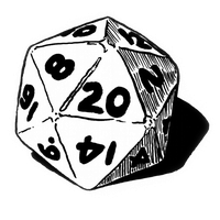 Dice D20 Dungeons System Dragons Black