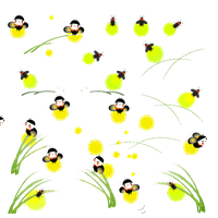 Flora Leaf Of Cartoon Poster The Fireflies