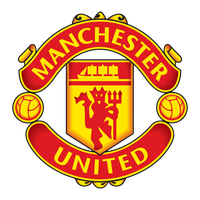 United Old Text Manchester Logo Trafford