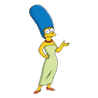 Homer Art Character Fictional Marge Lisa Simpson