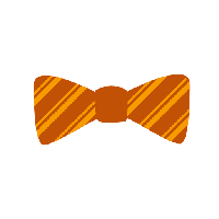 Necktie Yellow Vexel Orange Tie Bow