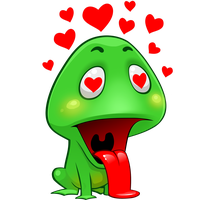 Art Camfrog Sticker Love Plant HD Image Free PNG