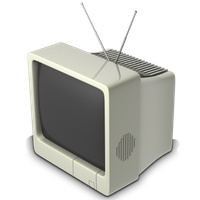 Television Entertainment Media Screen Icons System Computer