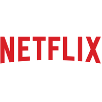 Netflix Media Streaming 4K Text Resolution Red