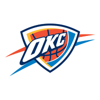City Thunder Oklahoma Jazz Utah Logo Supersonics