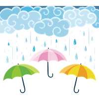 Graphic Umbrella Wallpaper Rain Computer Design