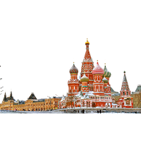 Building Basils Moscow Petersburg Saint Landmark Cathedral
