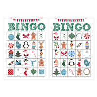 Bingo Recreation Christmas Card Point Free PNG HQ