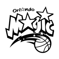 Basketball Magic Center Orlando Black White Amway