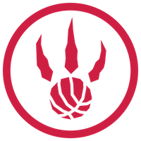 Toronto Logo Nba Raptors Line Red
